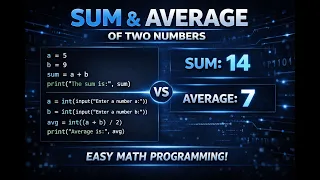 Write Clean Python Code Sum Average Tutorial