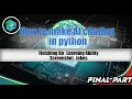 How to Make AI Chatbot in Python Jokes Screenshot Learning ability