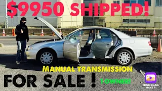 FOR SALE 1997 Toyota Chaser Manual 9950 shipped