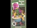 Barney The Backyard Gang Barney In Concert Cassette
