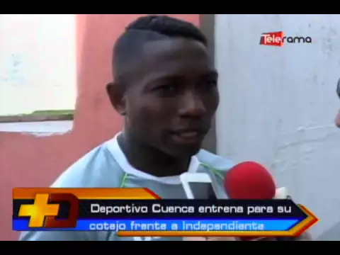 Deportivo Cuenca entrena para su cotejo frente a Independiente