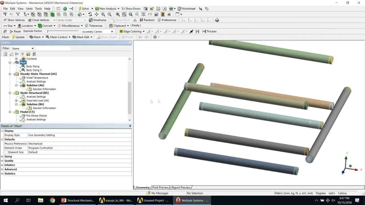ANSYS Back-to-School: Design and Topology Optimization with FEA Simulation