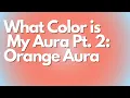 What Does An Orange Aura Mean