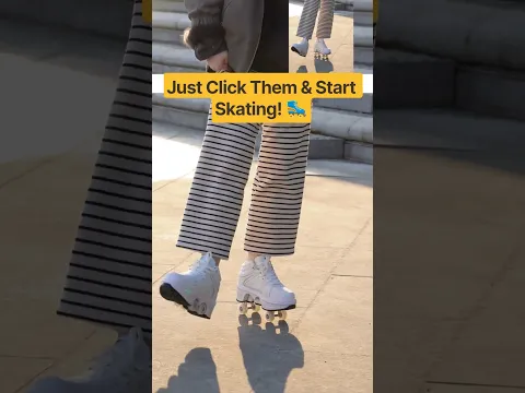 Just Click Them & Start Skating! 🛼😱