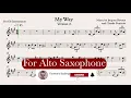 Download Lagu My Way V.2 - Play along for Alto Sax