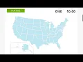 US States Quiz - Sporcle First Attempt in 2m10s