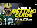 NFL Week 3 FREE Picks for EACH game Betting Guide CBS Sports