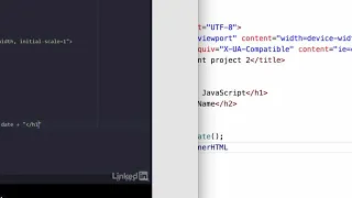 Creating your first JavaScript