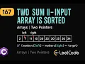 LeetCode 167 Two Sum II - Input Array Is Sorted C Solution Two-Pointer Technique