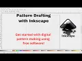 Tutorial Pattern drafting using free software Inkscape