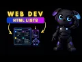 HTML Lists Essentials You Need to Know Modern Web Dev for Beginners