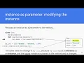 CS3A Week 7 OOP instance as parameter