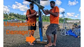 Episode 3: Haul Out After Hitting the Reef – How Bad Is the Damage? Rudder Trouble Again?!