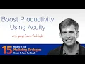 Boost Productivity Using Acuity with Gavin Zuchlinski