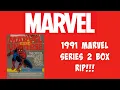 1991 Impel Marvel Universe Series 2 Box Break Looking For Marvel Holograms