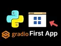 Build A First Gradio App Python Gradio Tutorial 1