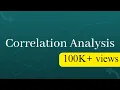 Correlation Analysis in SPSS