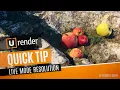 Live View Render Resolution - U-RENDER Quick Tip