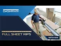Full Sheet Rips with the Dash-Board Portable Workshop