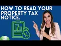 How to read your Property Tax Notice or TRIM