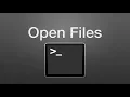 How to Open Files with Terminal on a Mac