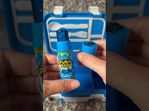 mom packs ONLY BLUE CANDY for school lunch