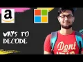 Facebook Coding Interview Question - Total Ways to Decode Abinash Biswal