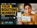 How to find your routing number with SchoolsFirst