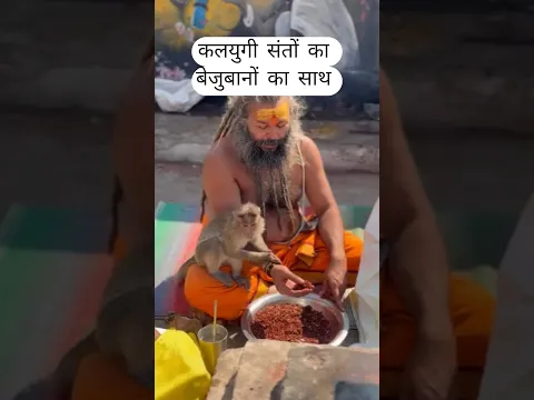 #कलयुगी संतों का बेजुबानों का साथ #youtubeshorts #aghoribaba #trendingshorts #baba #reels #viral