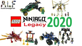 LEGO Ninjago Legacy Winter 2019 - 2020 Compilation of all Sets