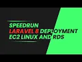How to Speedrun Deploy Laravel 8 with ec2 Linux 2 and RDS within 14mins