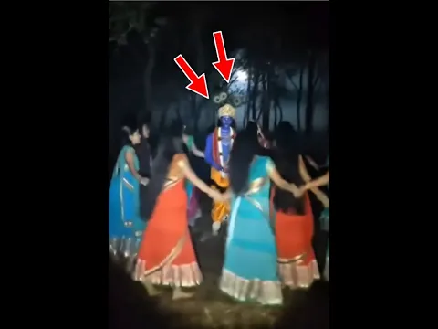 कृष्ण भगवान के दर्शन कैमरे में रिकॉर्ड 😱😱