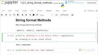 string format methods - Introduction to Python Absolute Beginner Module 1 21