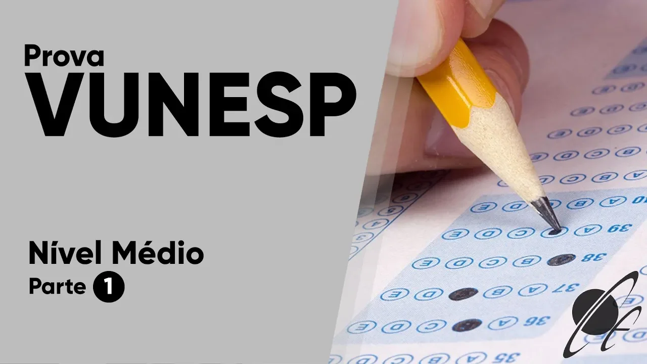 PROVA VUNESP 2019 - MATEMÁTICA (Nível Médio) - P. M. de Arujá