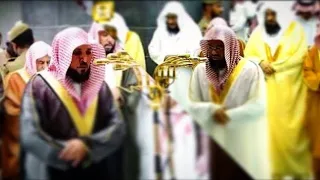 سورة الكهف كاملة تلاوة تريح القلوب للشيخ د ماهر المعيقلي والشيخ أ د سعود الشريم تراويح ١٤٣٩ه ـ 