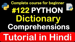 What is Dictionary Comprehension in python Complete Python tutorial 2020