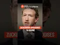 Zuckerberg apologises to centre for child sexual abuse material and other issues on its platforms