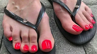 Daily Applying Foot Fingers Nails Polish Design Ideas For Women Girls Acrylic Nails Polish Design 