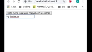 Javascript Run code with delay using settimeout