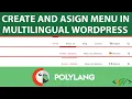 How to Create and Assign Menu in Multi Language WordPress Website Using Polylang Plugin