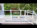 Why Use Structural Posts for Deck Railings Find Out