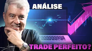 Analisando um trade vencedor no Dólar!