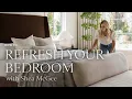Shea McGee Styles the Perfect Bed Easy Bedroom Styling Ideas