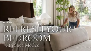 Shea McGee Styles the Perfect Bed Easy Bedroom Styling Ideas