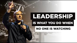 Leadership Is What You Do When No One Is Watching | Robin Sharma