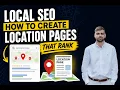 How to Create Location Pages That Rank Electrician SEO Strategy