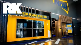 Inside the NORTHERN ARIZONA LUMBERJACKS 47 000 000 Student-Athlete Center Royal Key