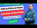 Access Modifiers in Java Encapsulation Data Hiding Explained in Nepali BCA OOP Java