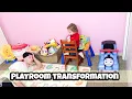 Speech Therapy At Home Room Playroom Transformation Autism