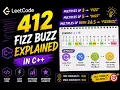 LeetCode 412 - Fizz Buzz Explained in C Beginner Friendly Solution
